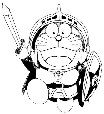 Doraemon 18 Disfrazado de soldado