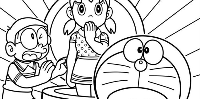 Doraemon 3 Con Nobita Nobi y Shizuka Minamoto