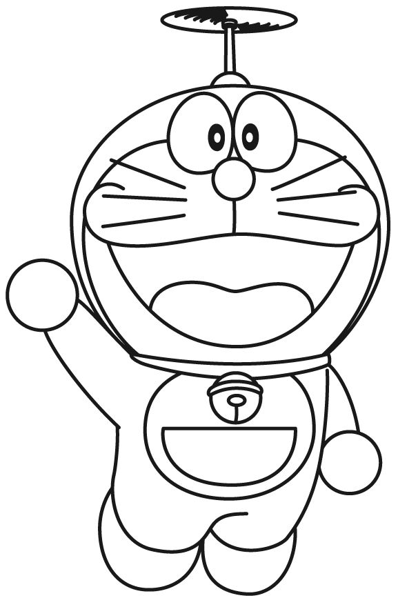 Doraemon 9 Con el gorrocoptero