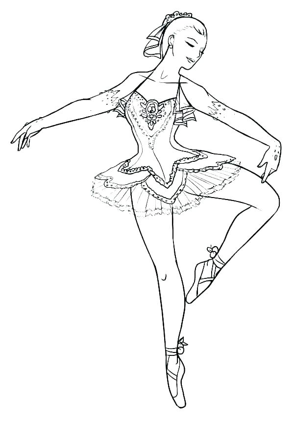 bailarinas para colorear 14