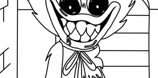 huggy buggy colorear 2